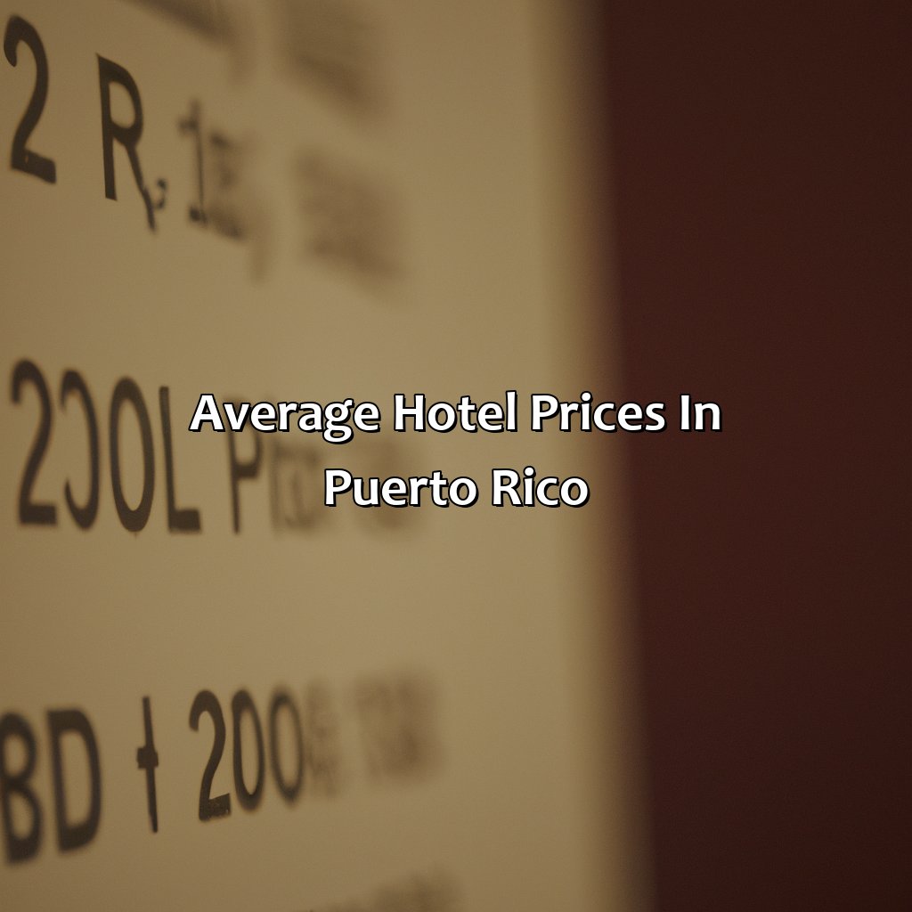 Average hotel prices in Puerto Rico-hotels prices puerto rico, 