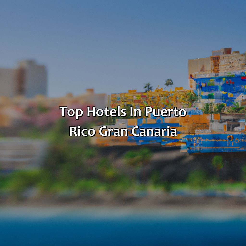 Top Hotels in Puerto Rico Gran Canaria-hotels puerto rico gran canaria, 