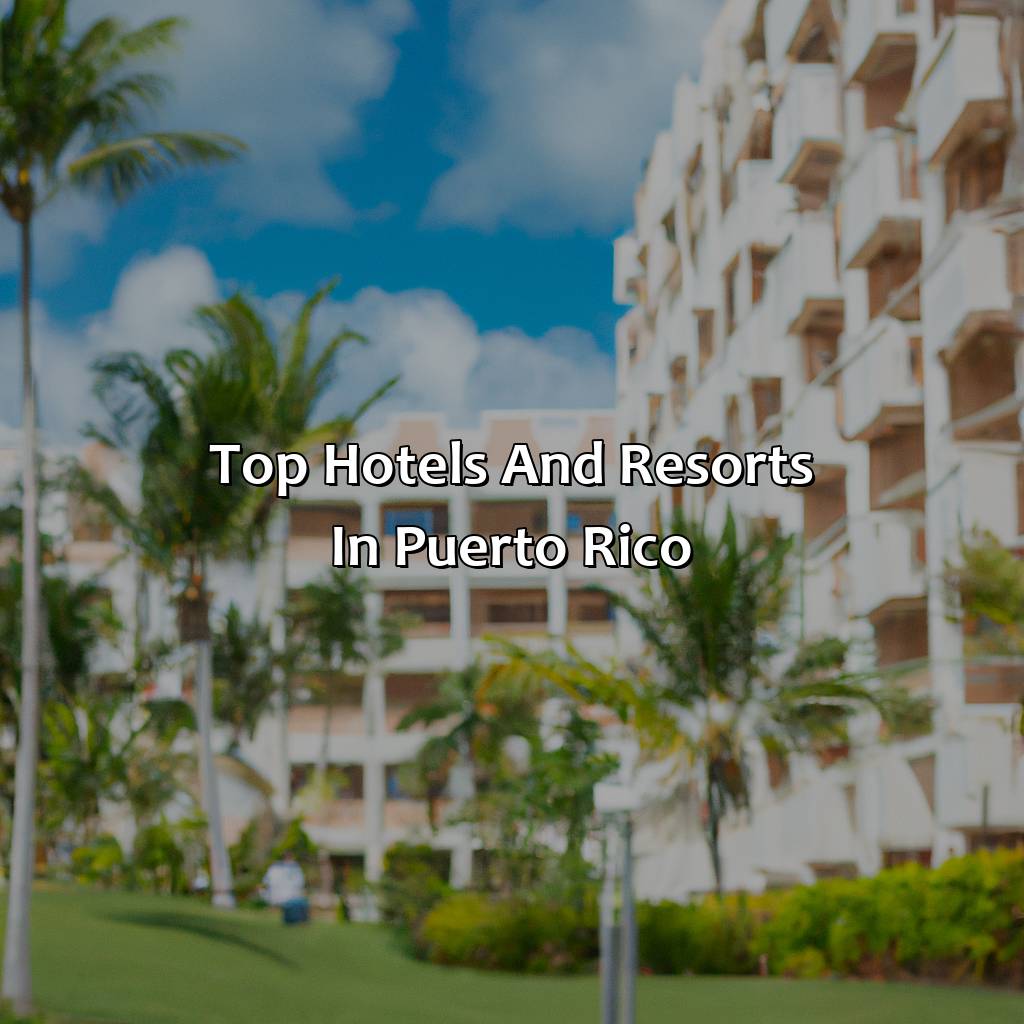 Top Hotels and Resorts in Puerto Rico-hotels resorts puerto rico, 