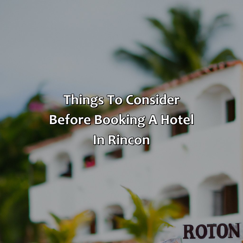 Things to consider before booking a hotel in Rincon-hotels rincon puerto rico, 