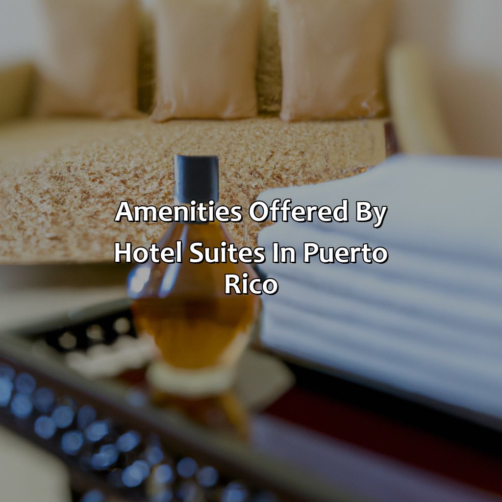 Amenities offered by hotel suites in Puerto Rico-hotels suites in puerto rico, 