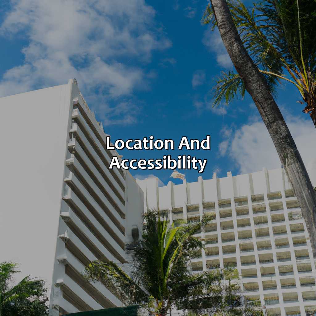 Location and Accessibility-hyatt hotel puerto rico, 