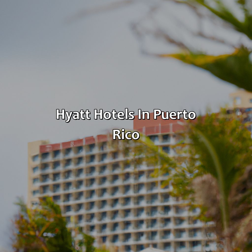 Hyatt Hotels In Puerto Rico