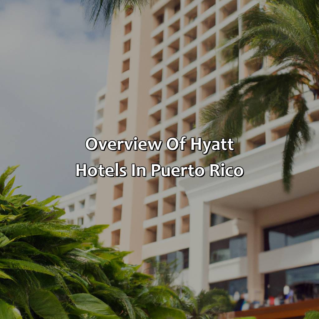 Overview of Hyatt hotels in Puerto Rico-hyatt hotels in puerto rico, 