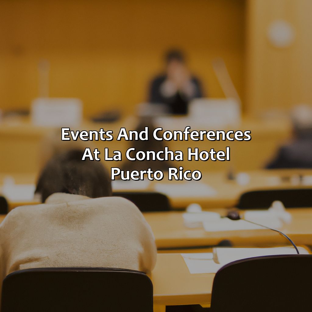 Events and conferences at La Concha Hotel Puerto Rico-la concha hotel puerto rico, 