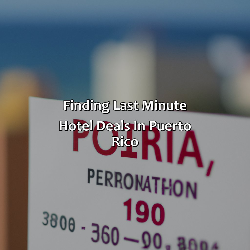 Finding Last Minute Hotel Deals in Puerto Rico-last minute hotels puerto rico, 