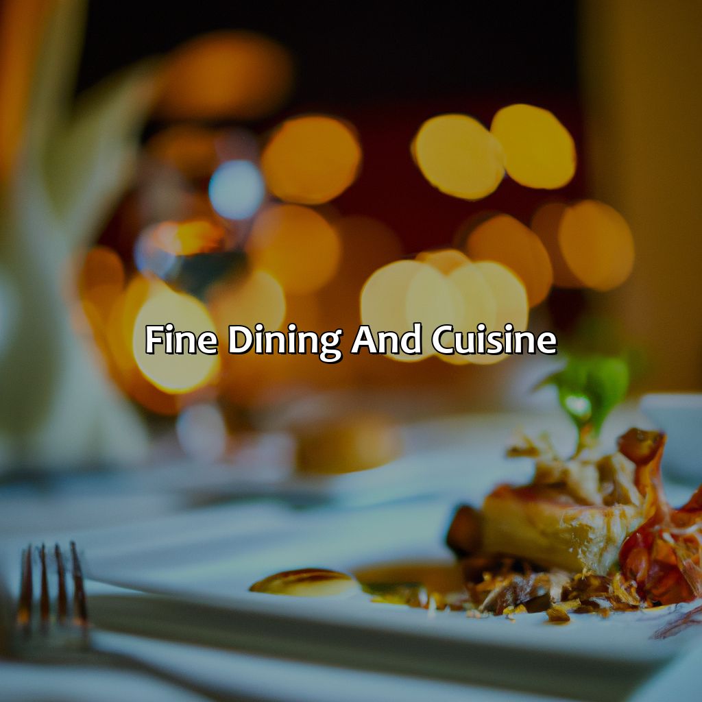 Fine Dining and Cuisine-luxury hotel puerto rico, 