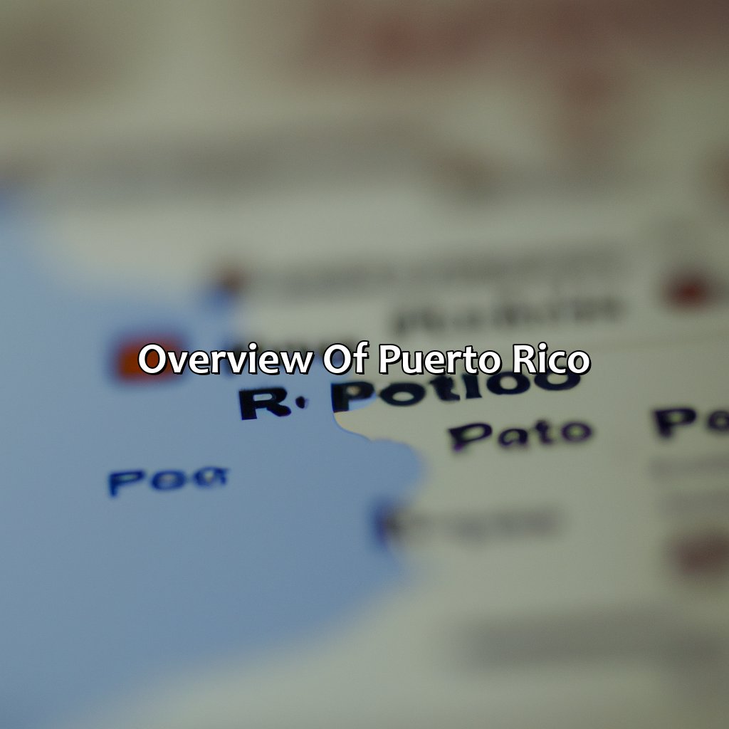 Overview of Puerto Rico-map of hotels in puerto rico, 
