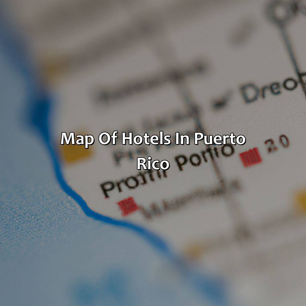 Map Of Hotels In Puerto Rico