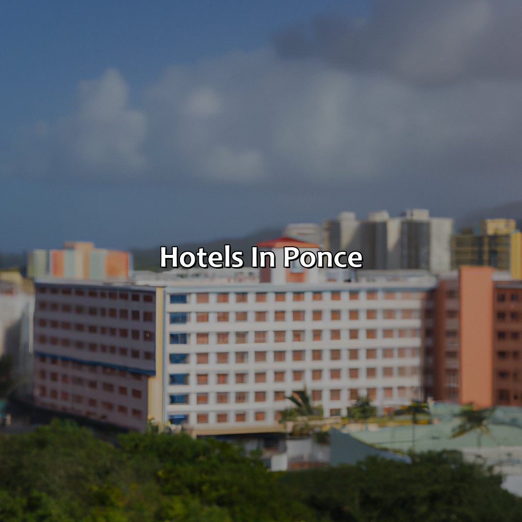 Hotels in Ponce-map of hotels in puerto rico, 