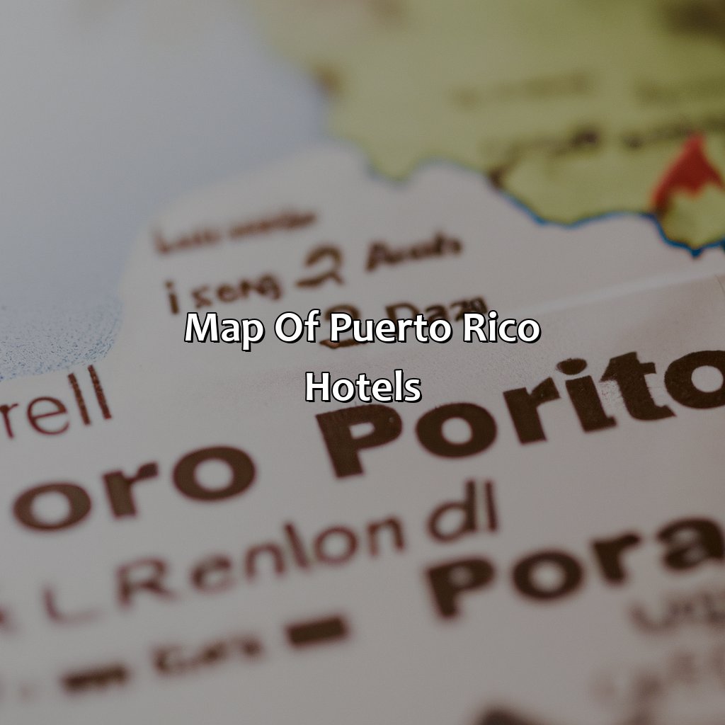 Map of Puerto Rico Hotels-map of puerto rico hotels, 