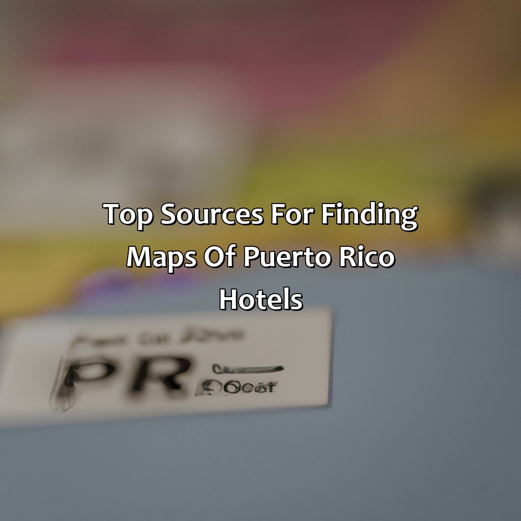 Top sources for finding maps of Puerto Rico hotels-maps of puerto rico hotels, 