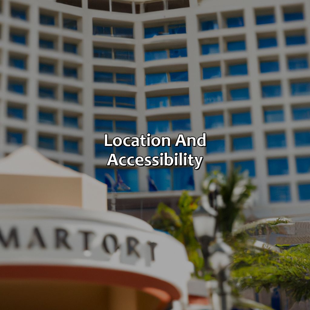 Location and Accessibility-marriott hotel in san juan puerto rico, 