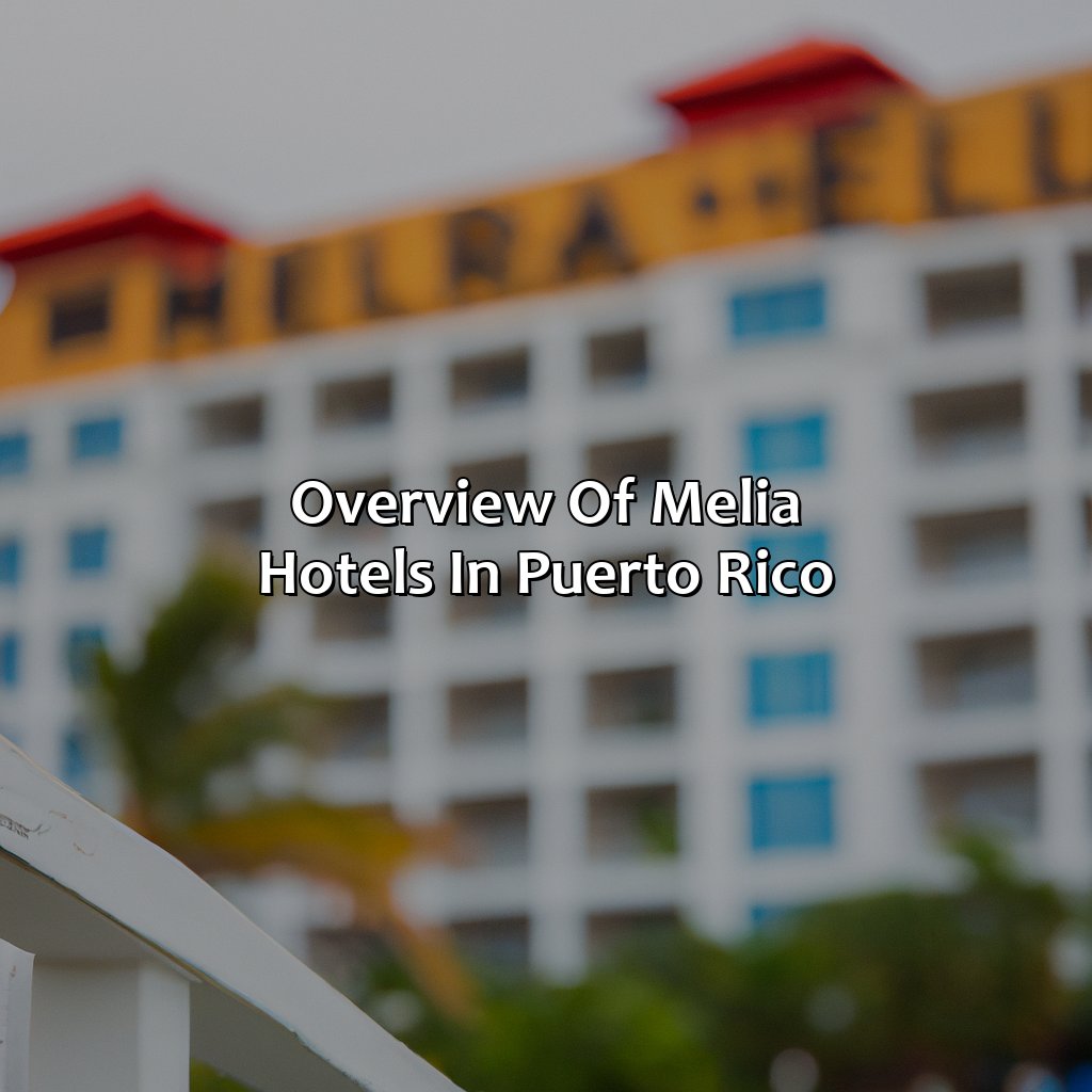 Overview of Melia Hotels in Puerto Rico-melia hotels in puerto rico, 