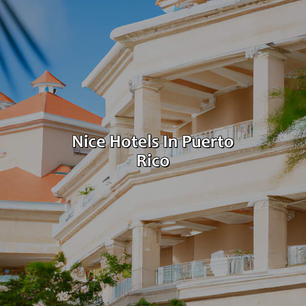 Nice Hotels In Puerto Rico