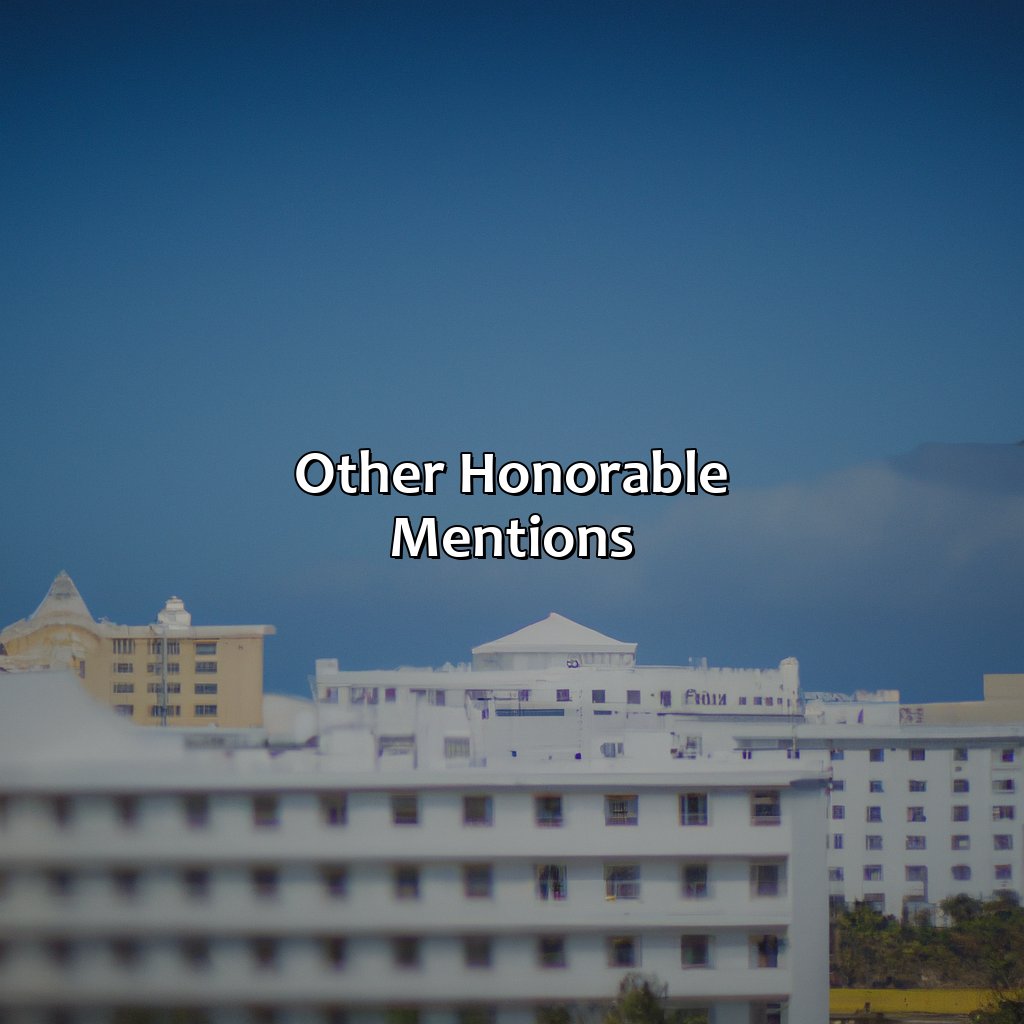 Other honorable mentions-nicest hotels in puerto rico, 