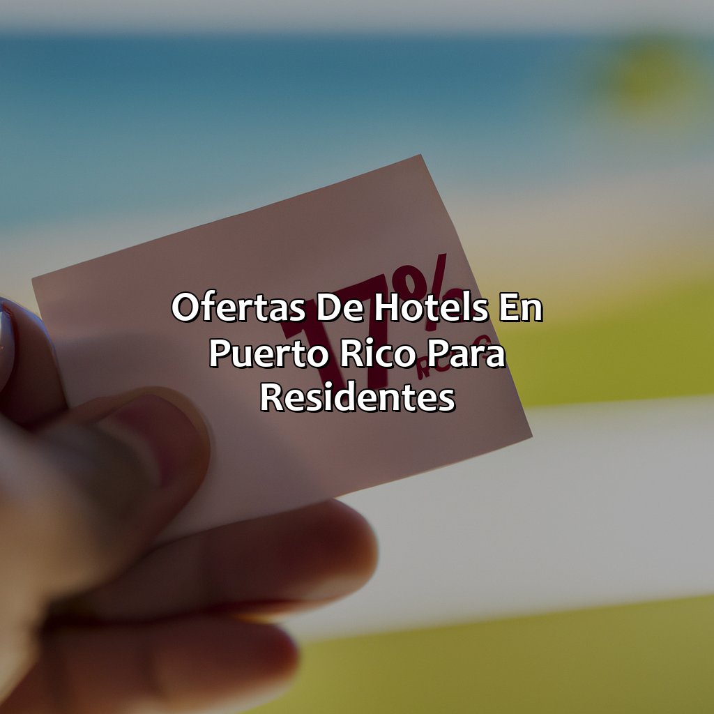 Ofertas De Hotels En Puerto Rico Para Residentes
