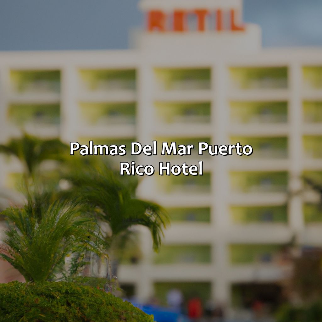 Palmas Del Mar Puerto Rico Hotel