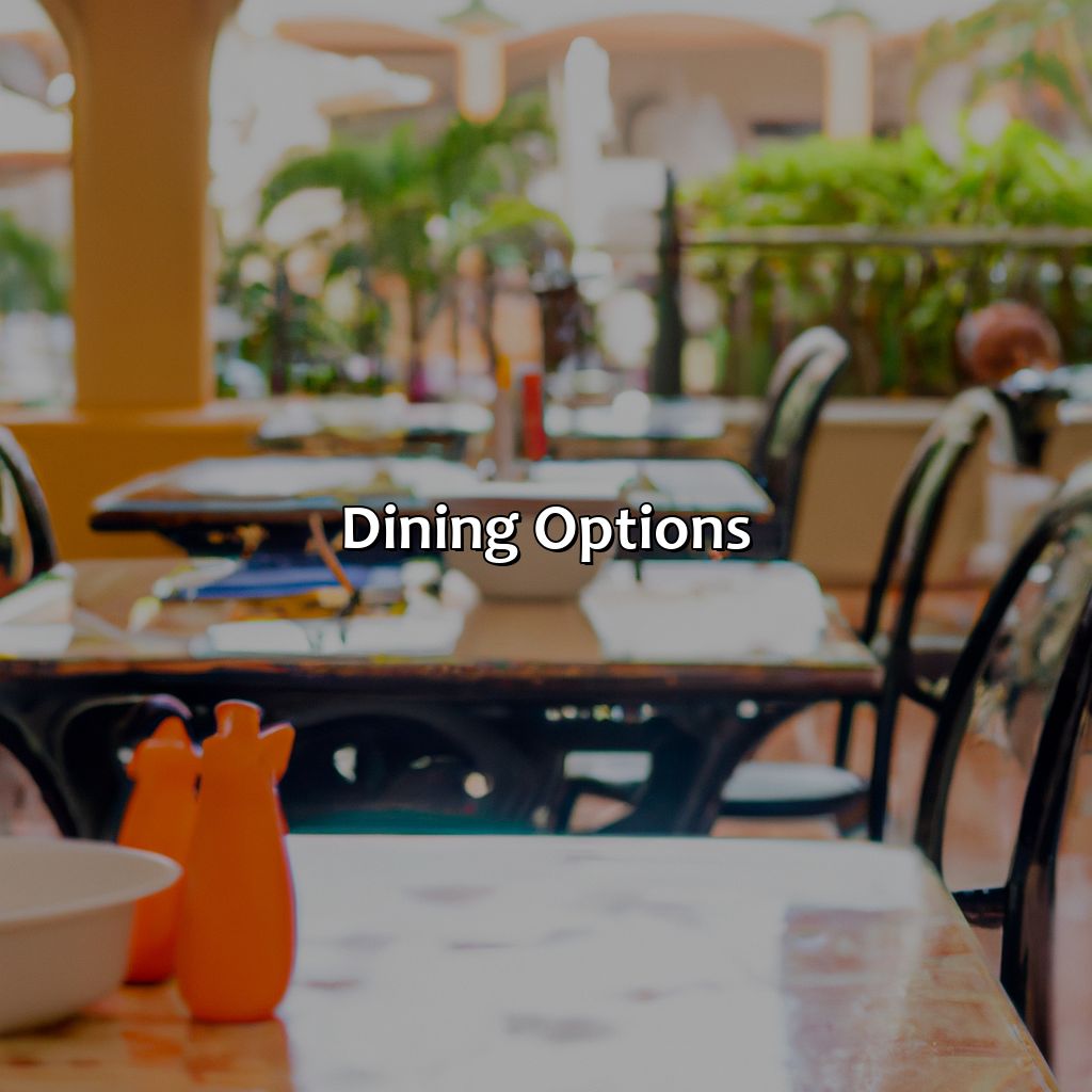 Dining Options-palmas del mar puerto rico hotel, 