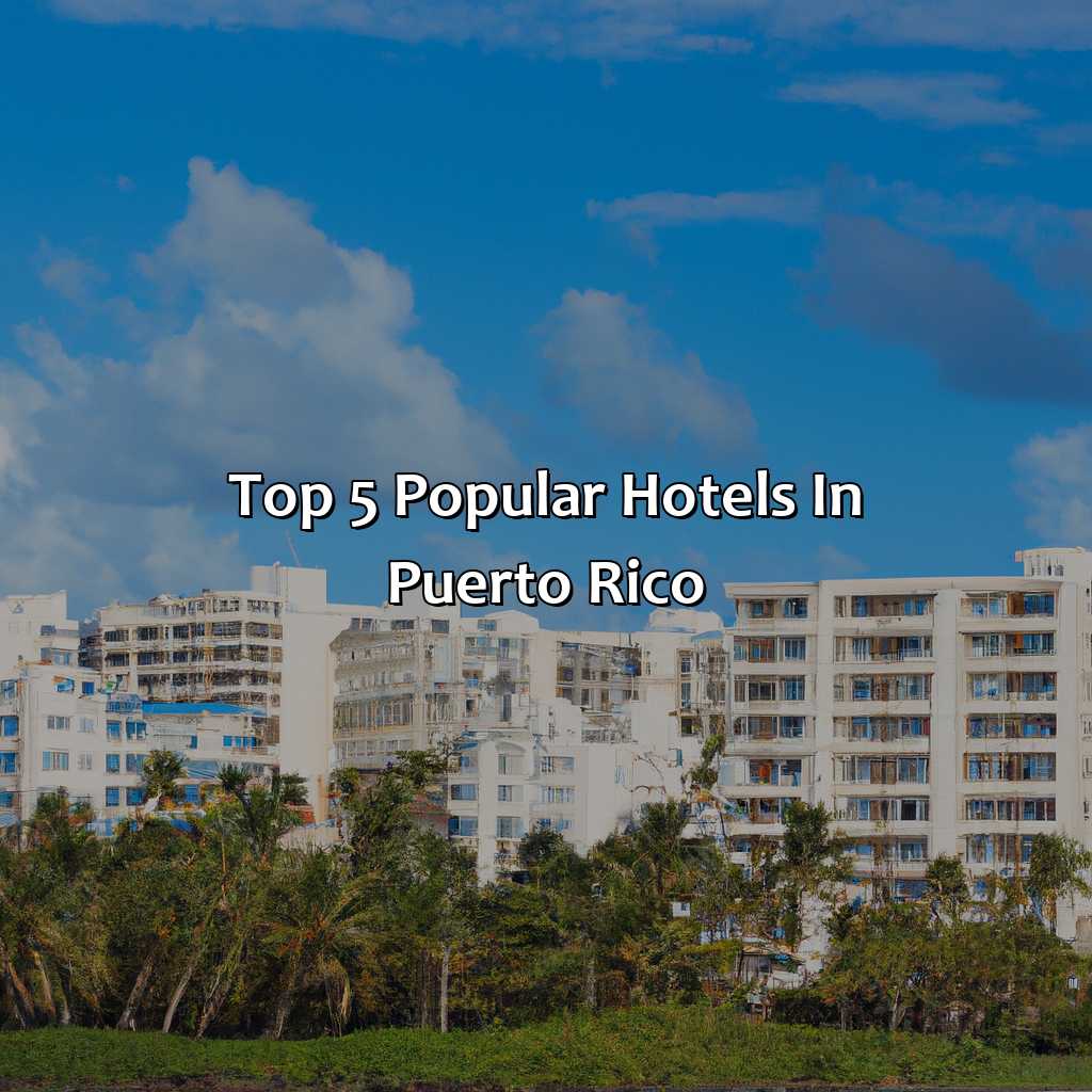Top 5 Popular Hotels in Puerto Rico-popular hotels in puerto rico, 