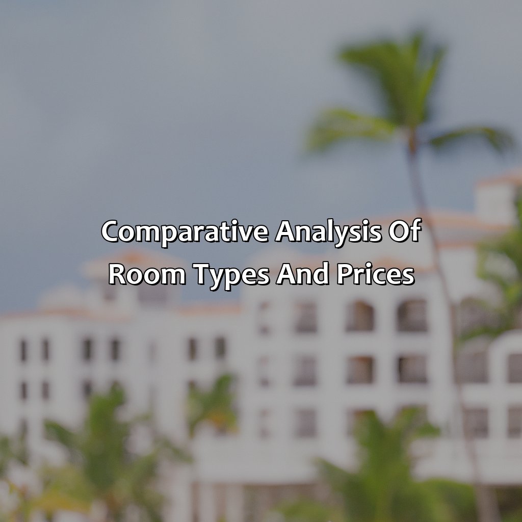 Comparative Analysis of Room Types and Prices-puerto rico 5 star hotels, 