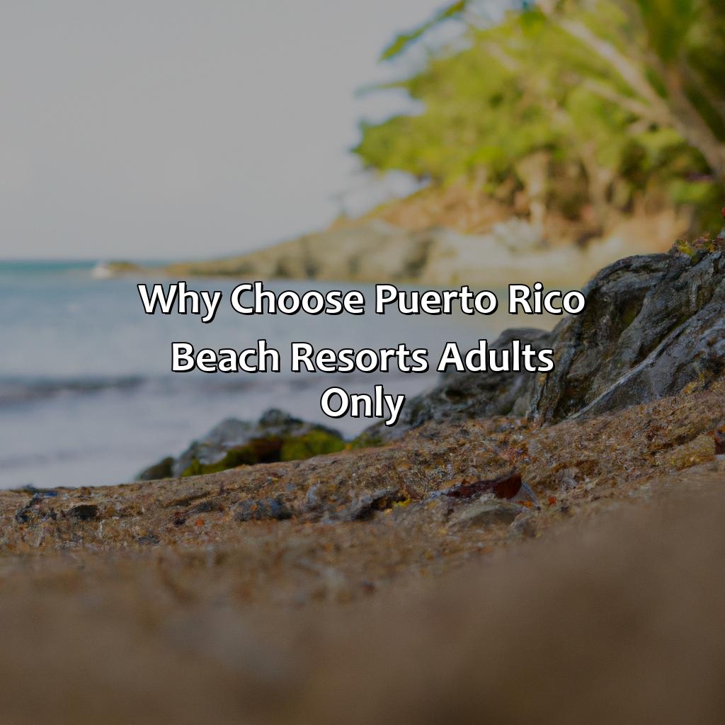 Puerto Rico Beach Resorts Adults Only
