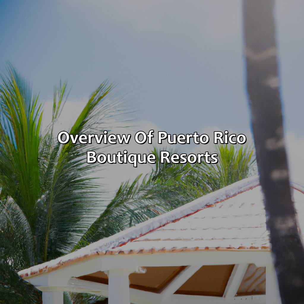 Overview of Puerto Rico Boutique Resorts-puerto rico boutique resorts, 