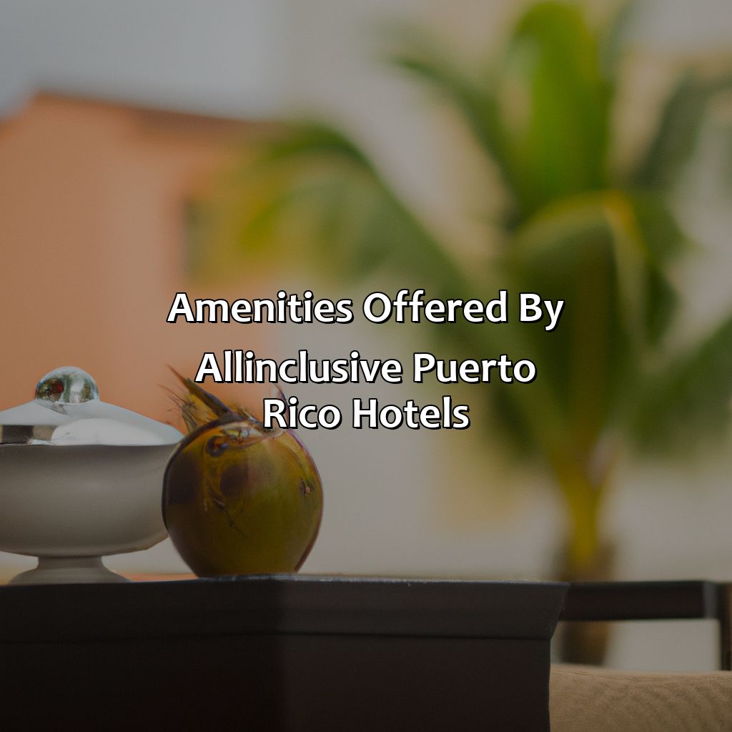 Amenities Offered by All-Inclusive Puerto Rico Hotels-puerto rico hotels all inclusive, 