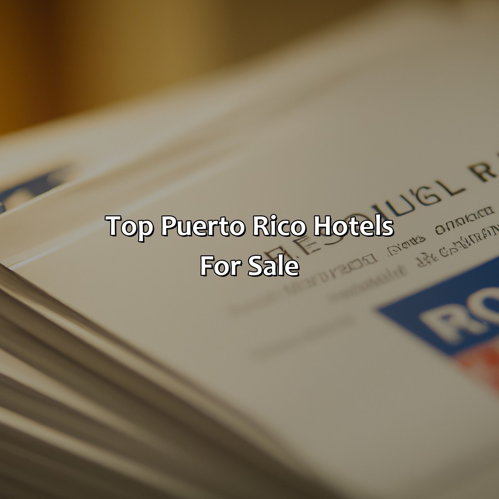Top Puerto Rico Hotels for Sale-puerto rico hotels for sale, 
