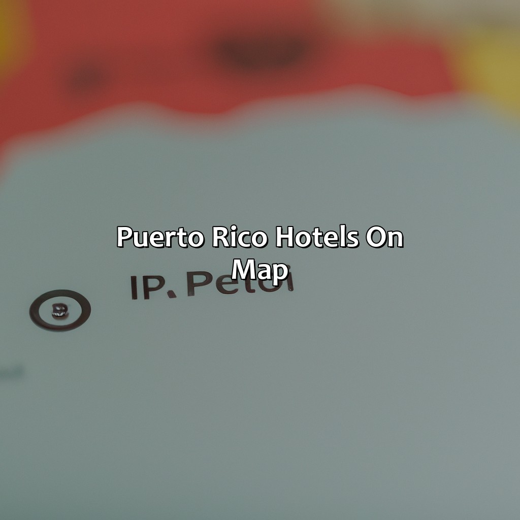 Puerto Rico Hotels on Map-puerto rico hotels map, 