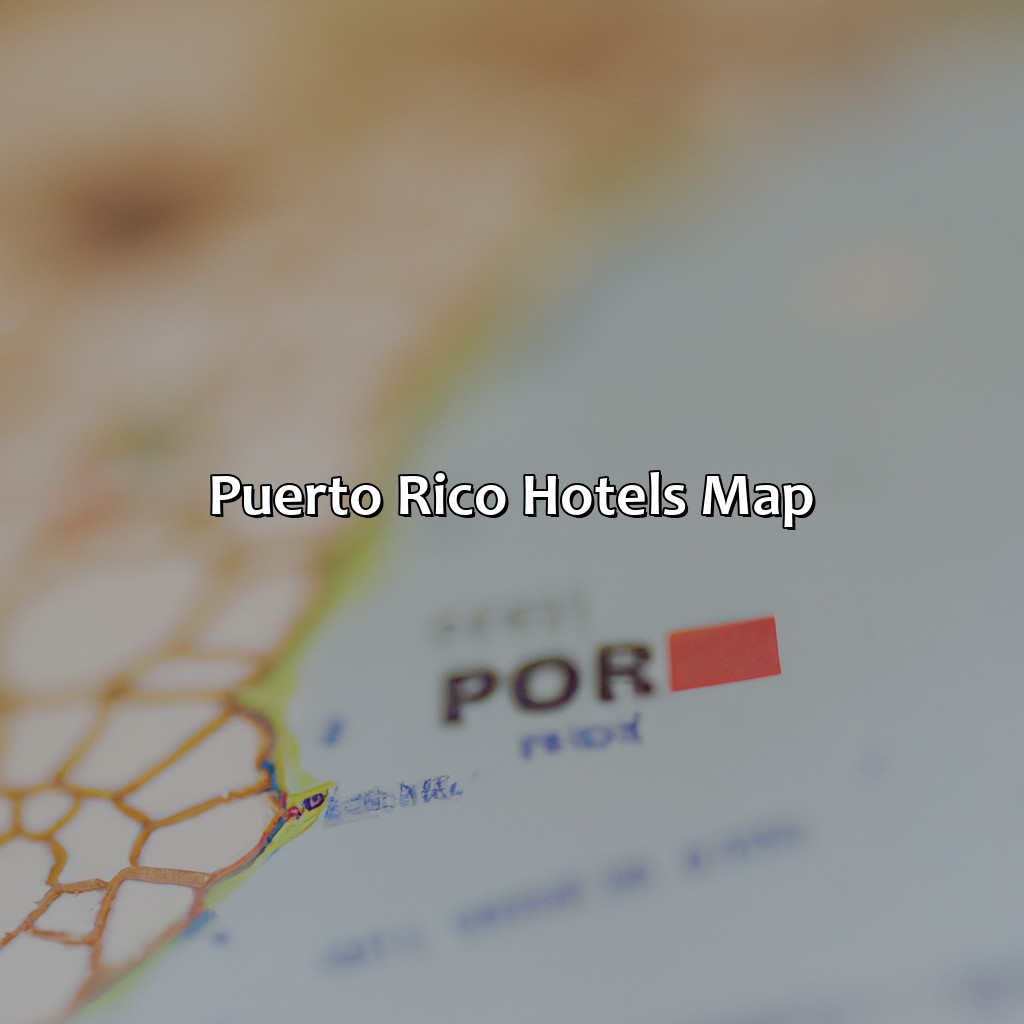 Puerto Rico Hotels Map