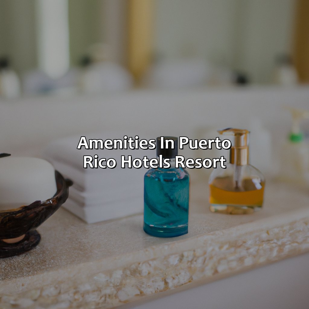 Amenities in Puerto Rico Hotels Resort-puerto rico hotels resort, 