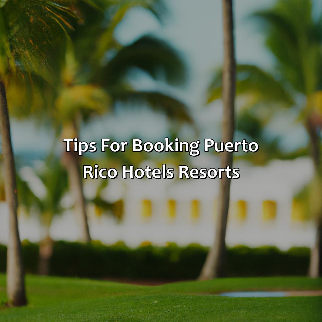 Tips for booking Puerto Rico hotels resorts-puerto rico hotels resorts, 