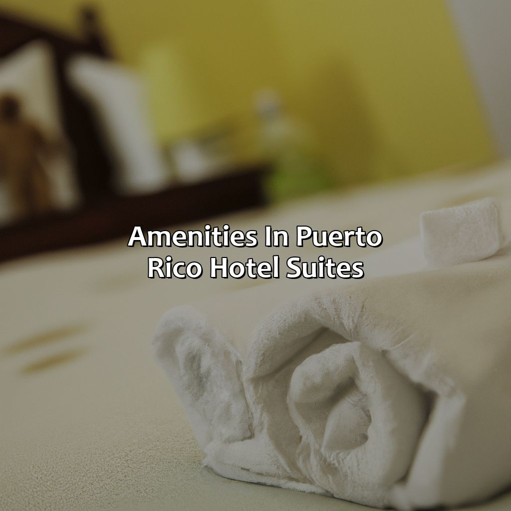 Amenities in Puerto Rico Hotel Suites-puerto rico hotels suites, 