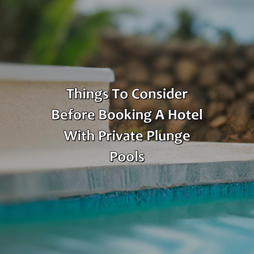 Things to Consider Before Booking a Hotel with Private Plunge Pools-puerto rico hotels with private plunge pools, 