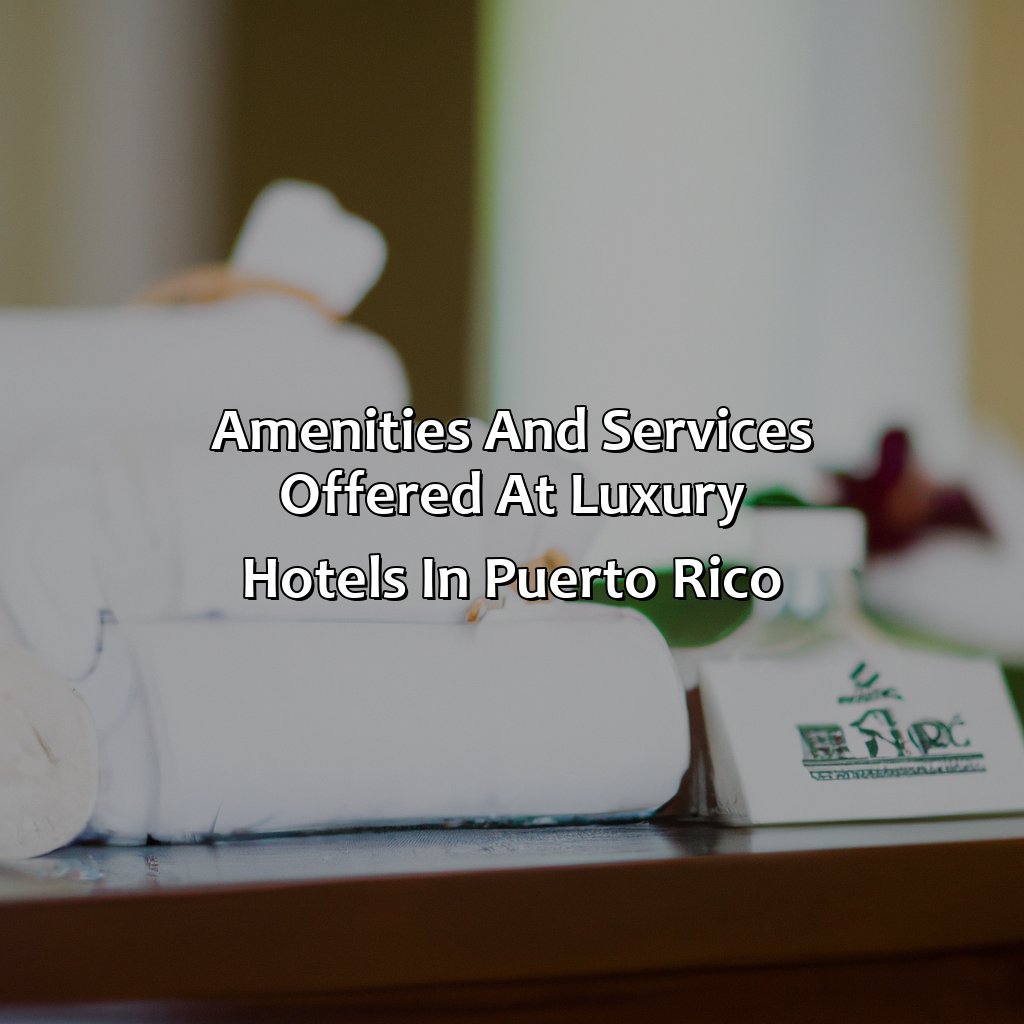 Amenities and Services offered at Luxury Hotels in Puerto Rico-puerto rico luxury hotel, 