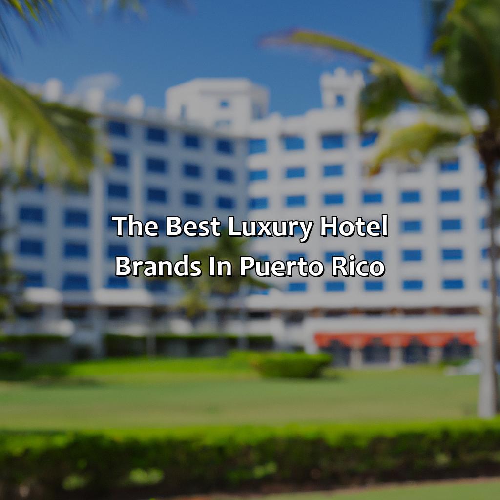 The Best Luxury Hotel Brands in Puerto Rico-puerto rico luxury hotels, 