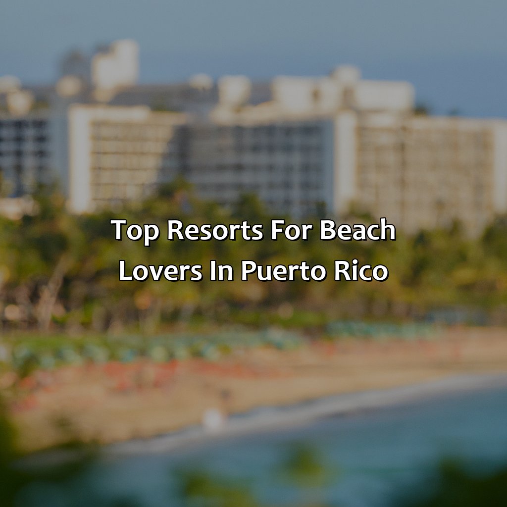 Top Resorts for Beach Lovers in Puerto Rico-puerto rico top resorts, 