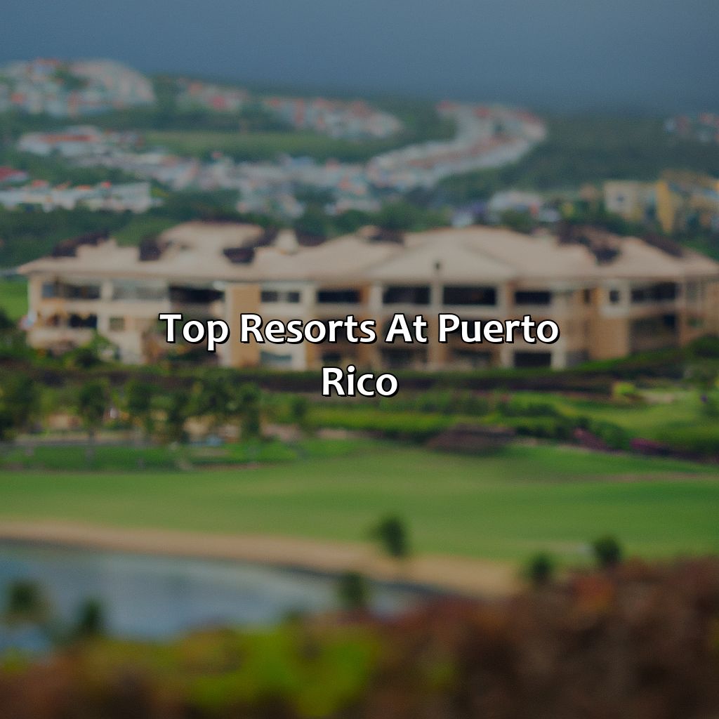 Top Resorts at Puerto Rico-resorts at puerto rico, 