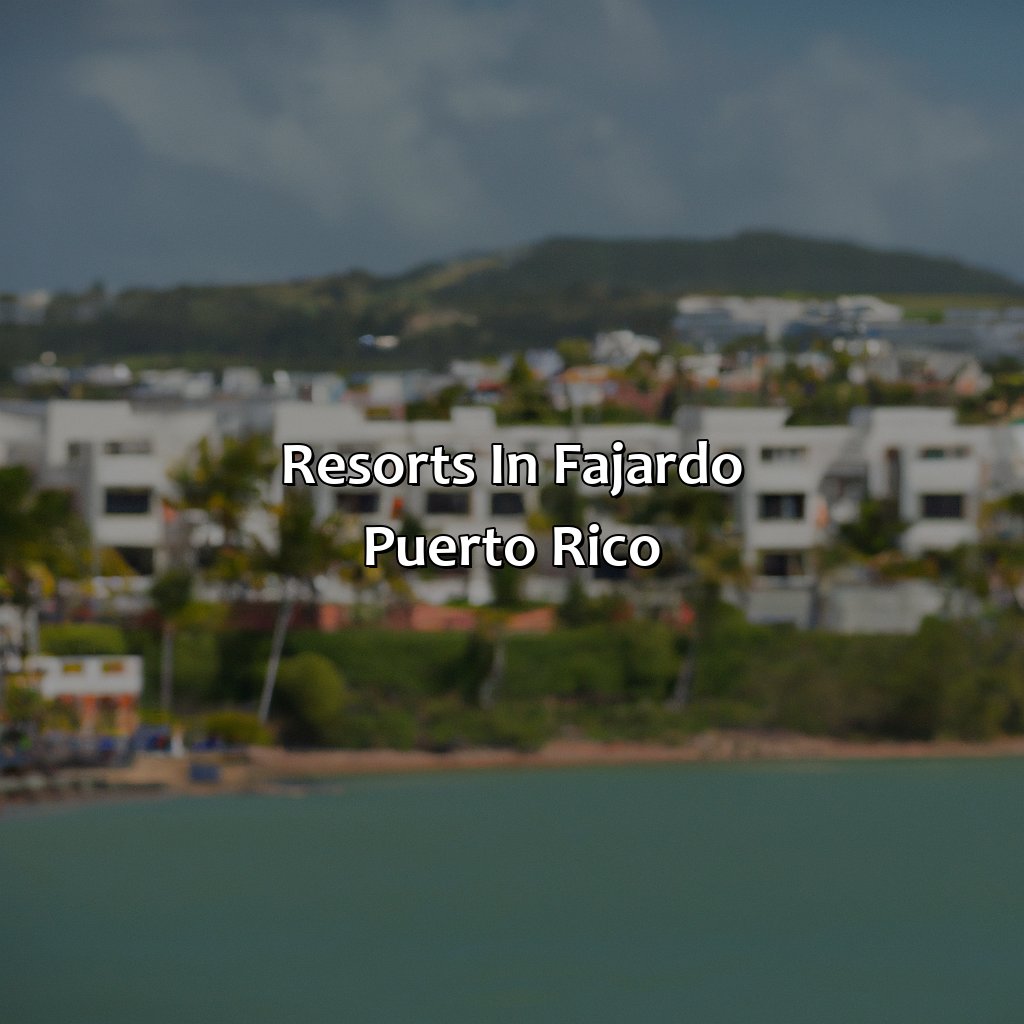Resorts In Fajardo Puerto Rico