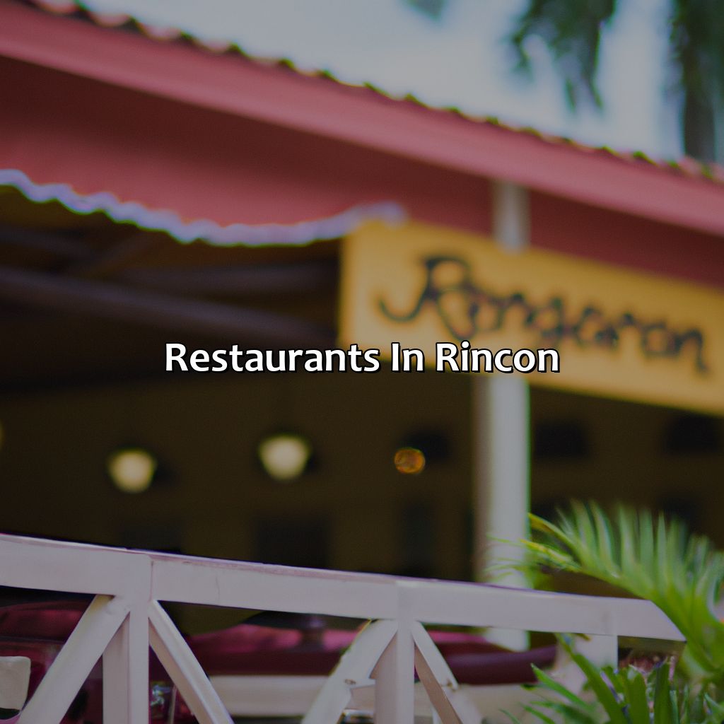 Restaurants in Rincon-resorts in rincon puerto rico, 