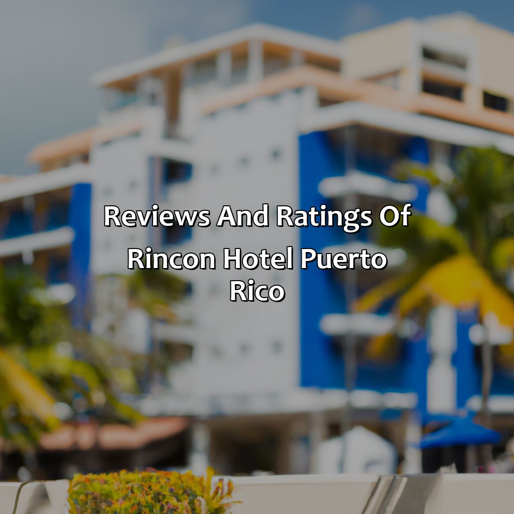 Reviews and Ratings of Rincon Hotel Puerto Rico-rincon hotel puerto rico, 