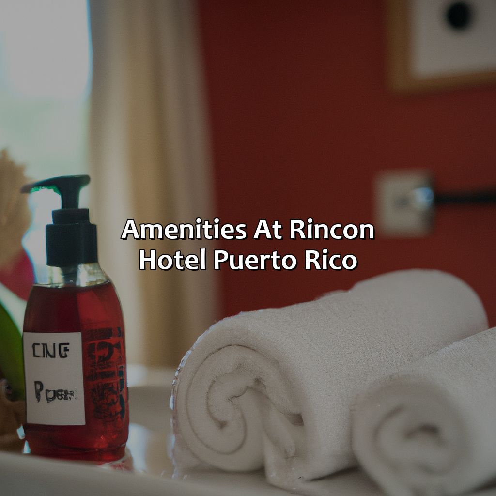 Amenities at Rincon Hotel Puerto Rico-rincon hotel puerto rico, 