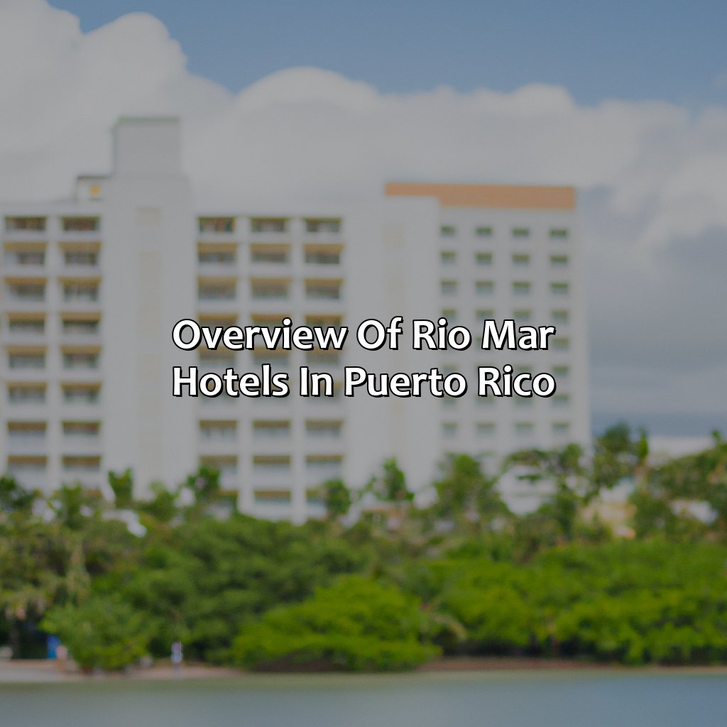 Overview of Rio Mar hotels in Puerto Rico-rio mar hotels in puerto rico, 