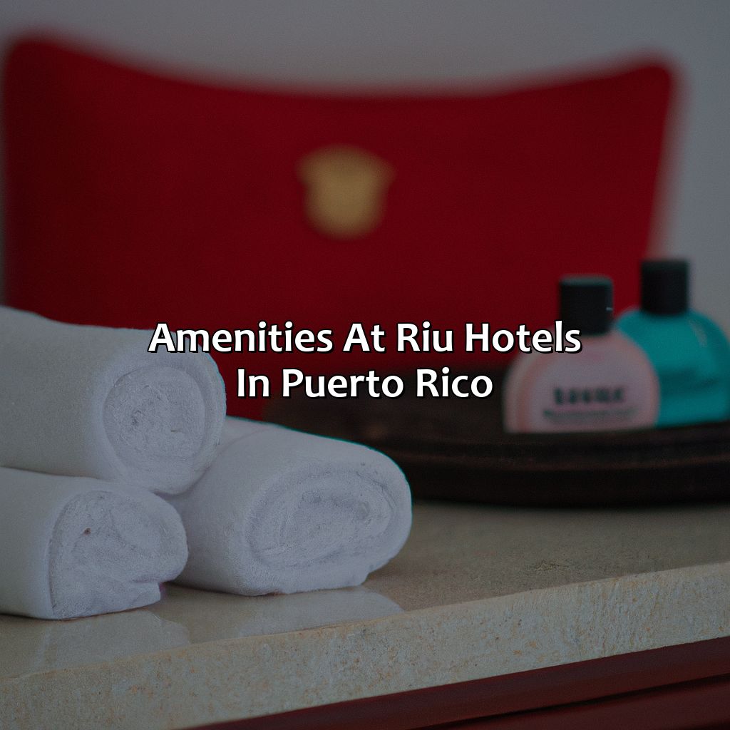 Amenities at Riu Hotels in Puerto Rico-riu hotels in puerto rico, 