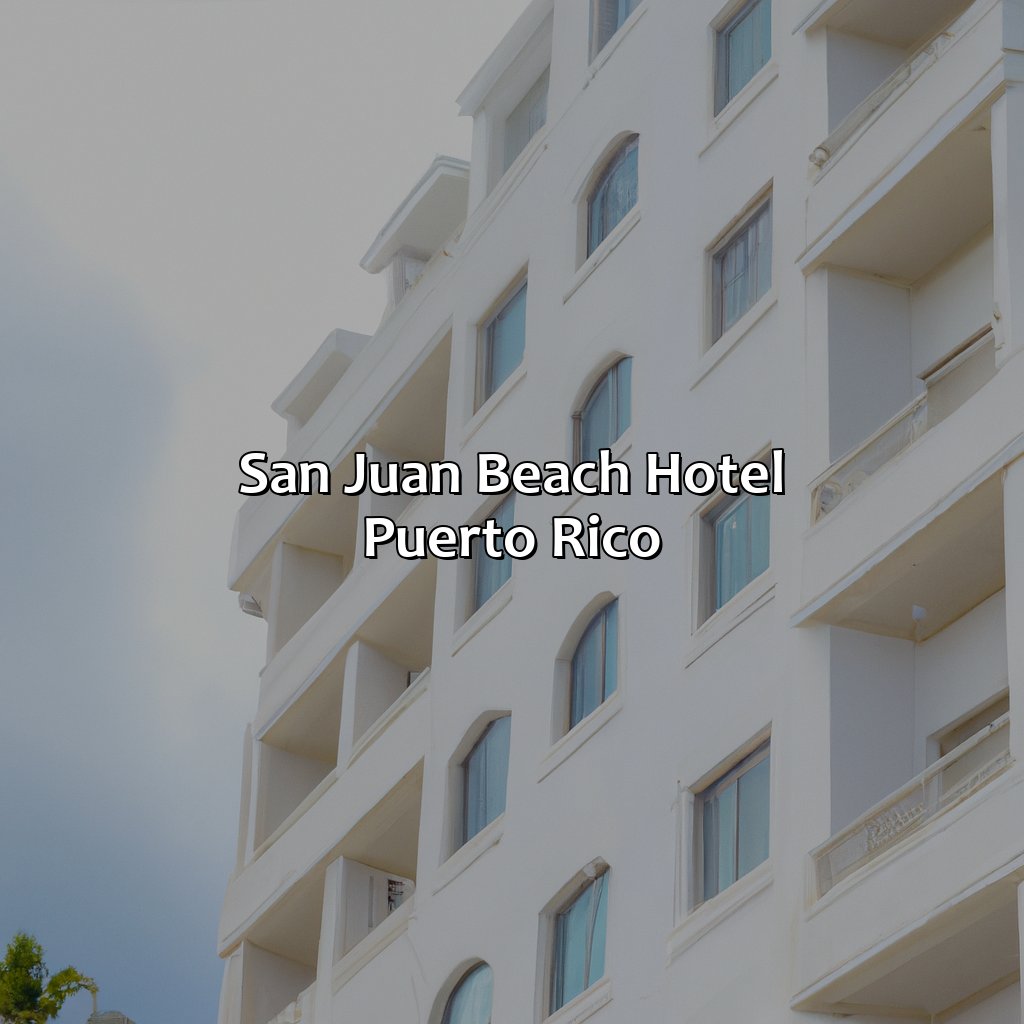San Juan Beach Hotel Puerto Rico