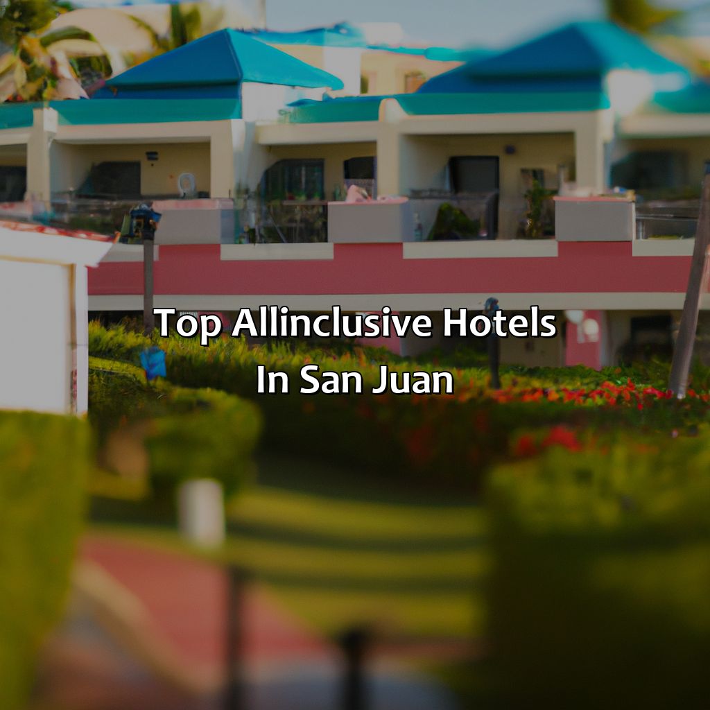 Top all-inclusive hotels in San Juan-san juan puerto rico hotels all-inclusive, 