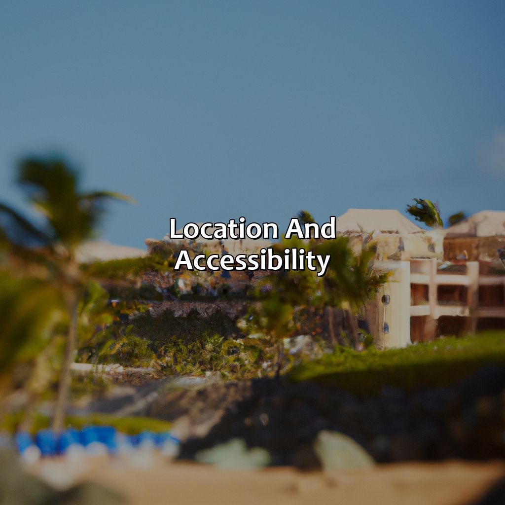 Location and accessibility-secrets resorts puerto rico, 