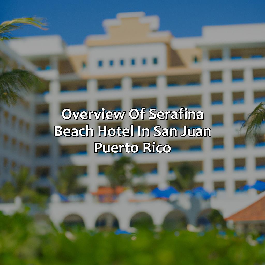 Overview of Serafina Beach Hotel in San Juan, Puerto Rico-serafina+beach+hotel+san+juan+puerto+rico, 