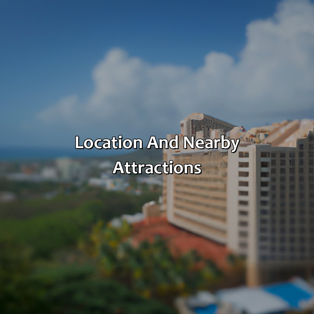 Location and nearby attractions-sheraton puerto rico hotel and casino, 
